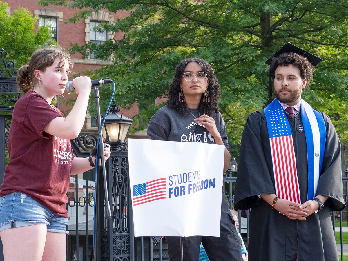Trump policy push drives international students away from Harvard